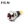 FILN 16MM LED indicator light signal lamp 12v 24v 110v 220v red led indicator light Machine Car Boat Working PC Power