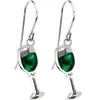 2015 Spring Newest Silver Wine Earring girl
