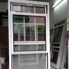 High quality double glazing aluminium double hung window impact