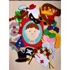 Young children's educational early education development toy boys and girls 1-2-3 years old FELT toy