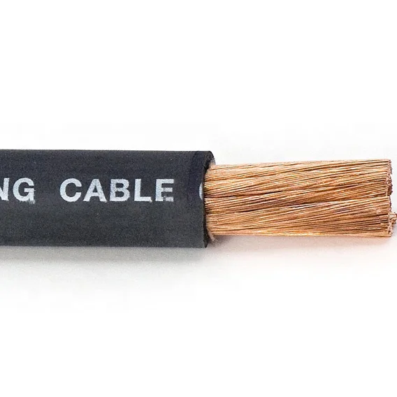 Side-by-side comparison of 1/12 RC battery and 12ft welding cable