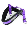No Pull Dog Harness Reflective Adjustable Basic Nylon Step in Puppy Vest Outdoor Walking
