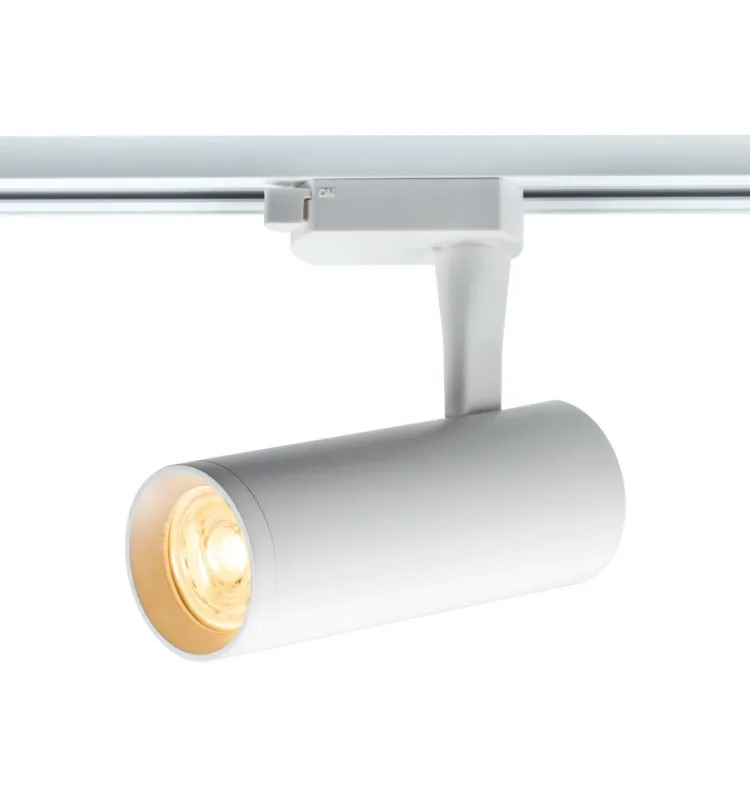 LED Track Light GU10 Rail Spotlights Lamp Leds Tracking Fixture Spot Lights Bulb for Store Shop Showroom Adjustable 1 phase