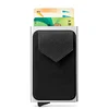 Compact Automatic Pop Up Credit Card Holder RFID Blocking Wallet With Pocket