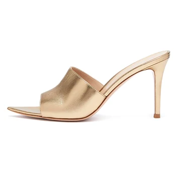 pointed open heels