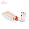 cosmetic packaging tube with dropper applicator