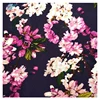 Woven women dress material flower print fabric for dress materials soft fabric cute
