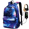 USB Charging Backpack Daypack Shoulder Bag Laptop Bag, Unisex Fashion Rucksack Laptop Travel Bag College
