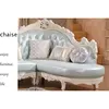 The Antique Elegant Color Wood Frame Genuine Leather Sofa Sets/Corner Sofa/Chaise made in china leather sofa