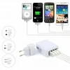 4 port USB A/C power Adapter ,travel/home/wall charger for any MP3,ipod or cell phone