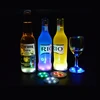 2019 Hot sale 3M waterproof led sticker coaster for beer/vodka bottle