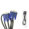 22 awg 10 pin vga cable female and male 15 meter 25m