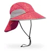 UPF 50 Breathable Sun Hat,Custom Design Mutli Color Nylon Neck-Cape Outdoor Fish Cap,Men Women String Strap Tie Sport Hat