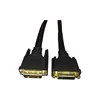 Gold Plated Flat Slim DVI 24+5 Female to DVI 24+1 Male Flat Cable