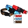 Factory sale OEM design bow and arrow star leash dog collar harness set