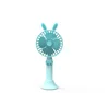 The new mini-Korean version of Rabbit Hand-held Charging Fan USB Charging Small Fan Factory Direct Sales Customizable Gifts