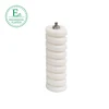 cnc machined large engineering plastic screw conveyor arbor rod speek head