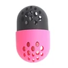 Portable silicone makeup sponge case