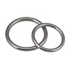 stainless steel 304 big welded o ring round circle metal 3mm solid 201 barbecue grill