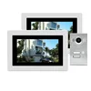 Hot multi-function 7 inch IPS touch monitor CAT5 CAT6 network cable connect video intercom system for multi apartment