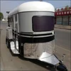 Bumper pull straight load horse floats, camper trailer