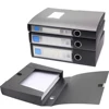 Archive Box Office Supplies Plastic Box A4 File Boxes with Lid Storage Folder Storage Box