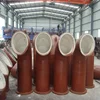 High abrasion 92% 5-25mm Ceramic Lined coal steel pipes
