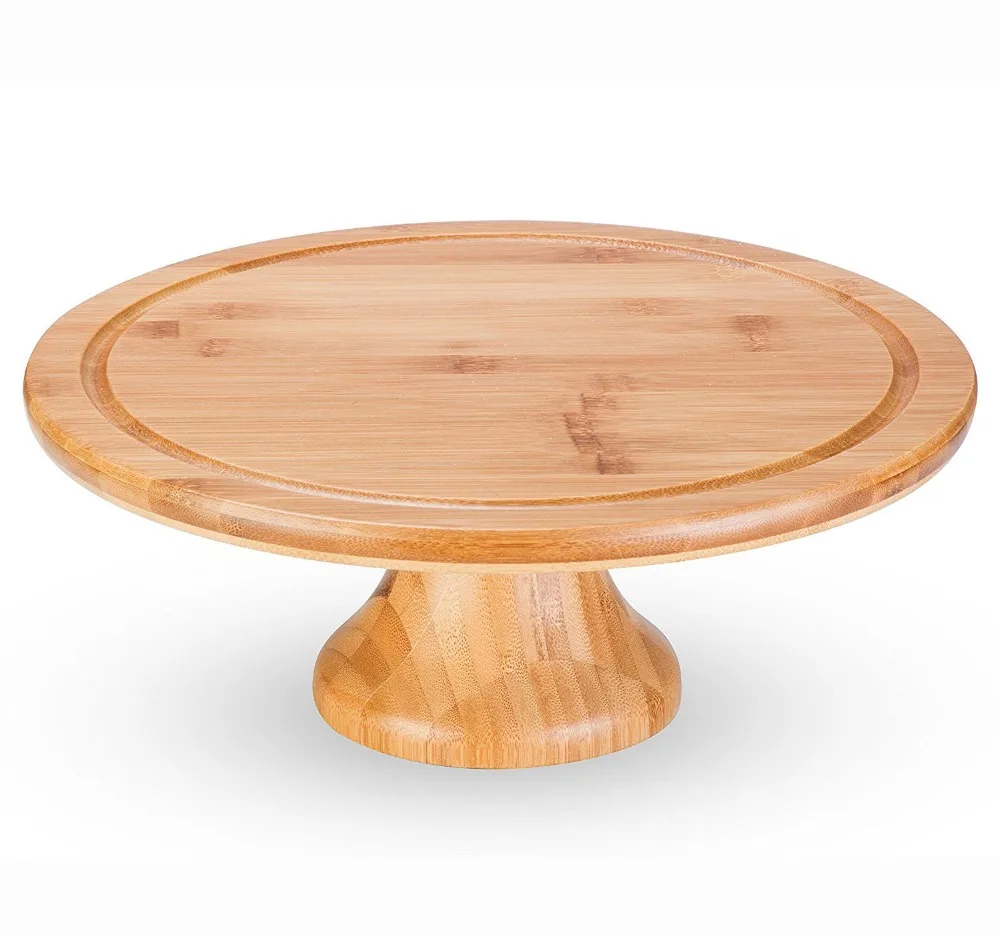 Поворотный столик деревянный