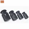 Custom plastic cord pull locks plastic draw cord stopper