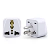Professional home travel 2 or 3 round pins conversion plug transfer adapter