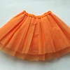 Factory Wholesale Chiffon Ballet Skirt Orange Adults Fluffy Tutu Skirts For Women Puffy Tulle Skirts Girls