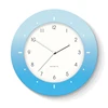 rainbow colors decorative plastic wall clock