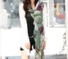 Old designs Korean viscose scarf female begonia flower scarf