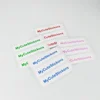 Custom name tag washable Iron on clothing labels for Kids, Iron on label sticker
