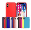 Luxury Offical Silicone Case For iPhone 7 Plus 3D Soft Case For iPhone XR XS MAX 8 plus Cover For iPhone 8 6 7 Plus