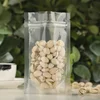 Small zip lock seed transparent nylon packing clear plastic bag