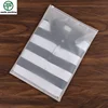 Wholesale custom child proof frosted pe slider zipper poly bag plastic t-shirt zip lock clothing packaging bags
