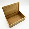 Recyclable Jewelry Cosmetic Makeup Storage Organizer Wooden Bamboo Box
