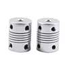 Source factory supply different size elastic coupling parts encoder coupling part flexible shaft coupling coupler