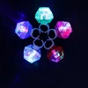 LED Light up Toy Finger Light Colorful LED Light up Rings Party Gadgets Toys for Children OEM Logo LED Flashing Finger Ring