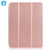 for ipad 2018 leather case, tablet protect covers smart case for ipad 2018 pro 11 pencil with pencil socket