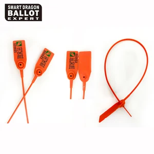 guangzhou plastic seal security high grade custom blot seal temper proof ballot box seals