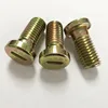 Steel zinc plated pivot stud round head bolt