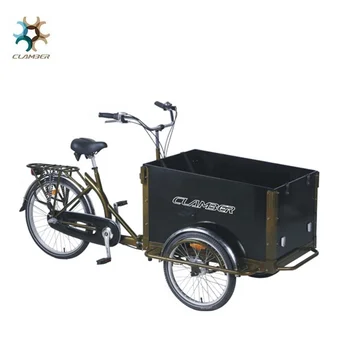 bicycle with cargo box