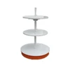 metal circle display rack for retail store