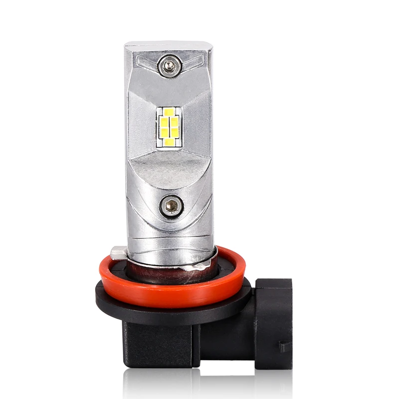 CST H11 12SMD CSP 9-30V 1100LM 10.0W Canbus IP67 High Power Super Bright LED Auto DRL Fog Light Bulb