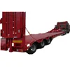 China Cheap 13 Meters Long Low Bed Trailer Extendable Lowboy