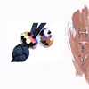 titanium EDC pendant Knives, mobile phones, necklaces set