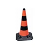 Reflectorized road mark eye cat 100cm PE material Traffic Cone for highway safety