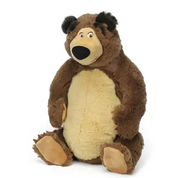 masha and the bear stuffed toy